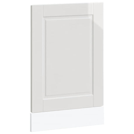 Vidaxl vaatwaspaneel porto 45x1,5x57 cm bewerkt hout hoogglans wit