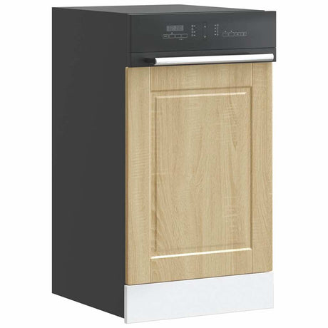 Vidaxl vaatwaspaneel porto 45x1,5x57 cm bewerkt hout sonoma eikenkleur