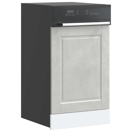 Vidaxl vaatwaspaneel porto 45x1,5x57 cm bewerkt hout betongrijs