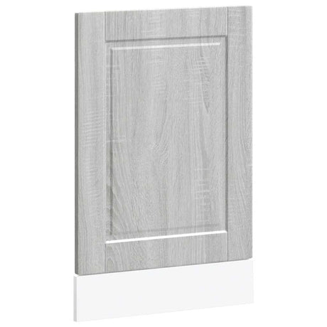Vidaxl vaatwaspaneel porto 45x1,5x57cm bewerkt hout grijs sonoma eiken