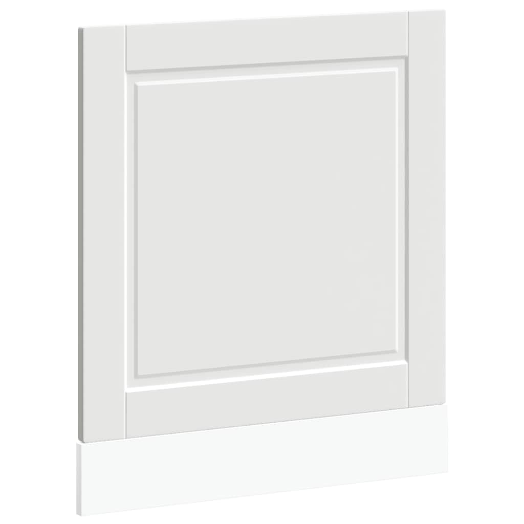Vidaxl vaatwaspaneel porto 60x1,5x57 cm bewerkt hout wit