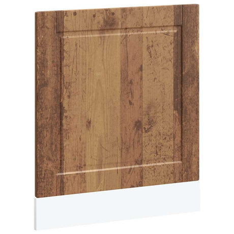 Vidaxl vaatwaspaneel porto 60x1,5x57 cm bewerkt hout oud houtkleurig