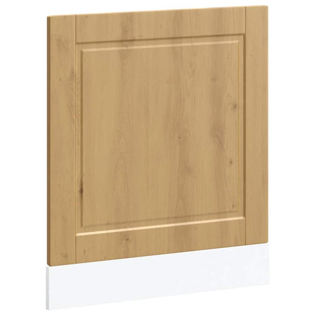 Vidaxl vaatwaspaneel porto 60x1,5x57 cm bewerkt hout artisanaal eiken