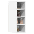 Vidaxl bovenkast riga 20x29,5x60 cm bewerkt hout wit