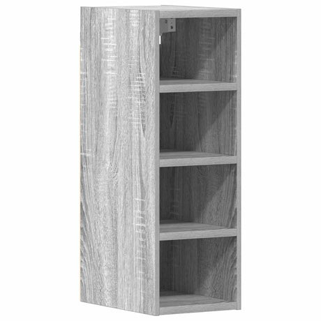 Vidaxl bovenkast riga 20x29,5x60 cm bewerkt hout grijs sonoma eikenkleurig