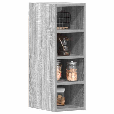 Vidaxl bovenkast riga 20x29,5x60 cm bewerkt hout grijs sonoma eikenkleurig