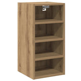 Vidaxl bovenkast riga 30x29,5x60 cm bewerkt hout artisanaal eikenkleur
