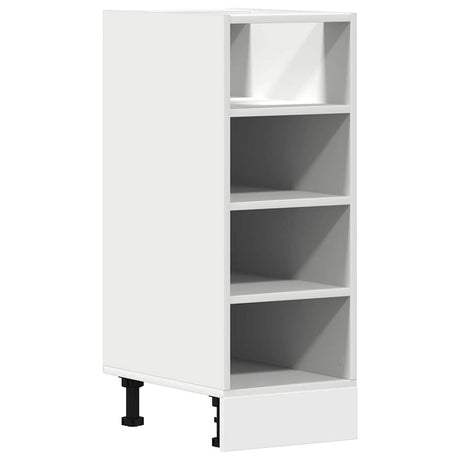 Vidaxl onderkast riga 30x44,5x81,5 cm bewerkt hout wit