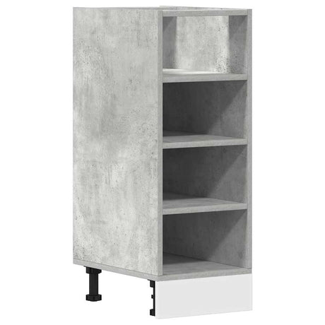 Vidaxl onderkast riga 30x44,5x81,5 cm bewerkt hout betongrijs