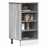 Vidaxl onderkast riga 40x44,5x81,5 cm bewerkt hout grijs sonoma eikenkleur