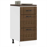 Vidaxl onderkast lucca bewerkt hout bruin eikenkleur