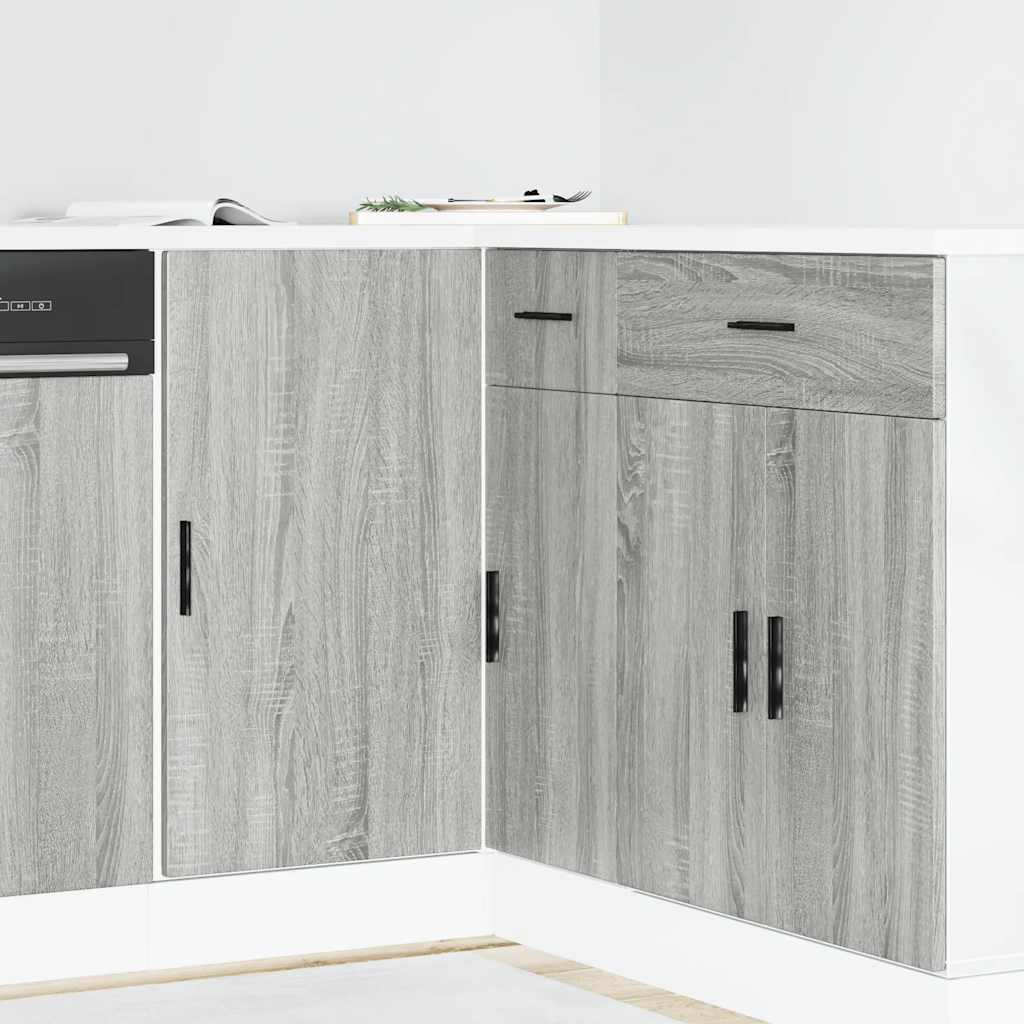 Vidaxl onderkast lyon bewerkt hout grijs sonoma eikenkleurig