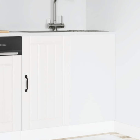 Vidaxl onderkast lucca bewerkt hout wit