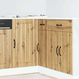Vidaxl onderkast lucca bewerkt hout artisanaal eikenkleur