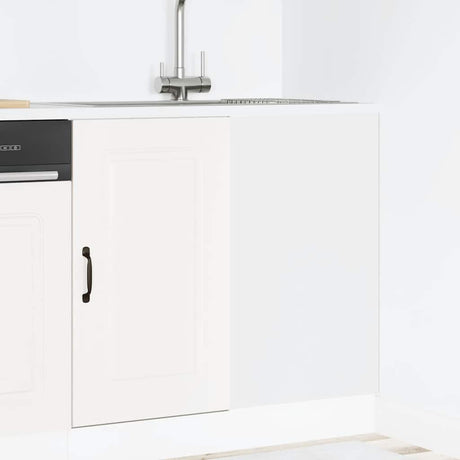 Vidaxl onderkast kalmar bewerkt hout wit