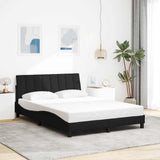 Vidaxl bedframe zonder matras hanko 120x200 cm stof zwart