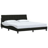 Vidaxl bedframe zonder matras hanko stof zwart 180x200 cm