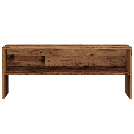 Vidaxl tv-meubel 100x40x40 cm bewerkt hout oud houtkleurig