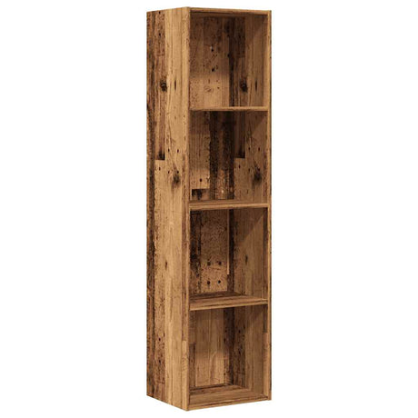 Vidaxl boekenkast tv-meubel 36x30x143cm bewerkt hout oud houtkleurig