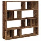 Vidaxl boekenkast kamerscherm 105x24x102 cm oud houtkleurig
