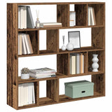 Vidaxl boekenkast kamerscherm 105x24x102 cm oud houtkleurig