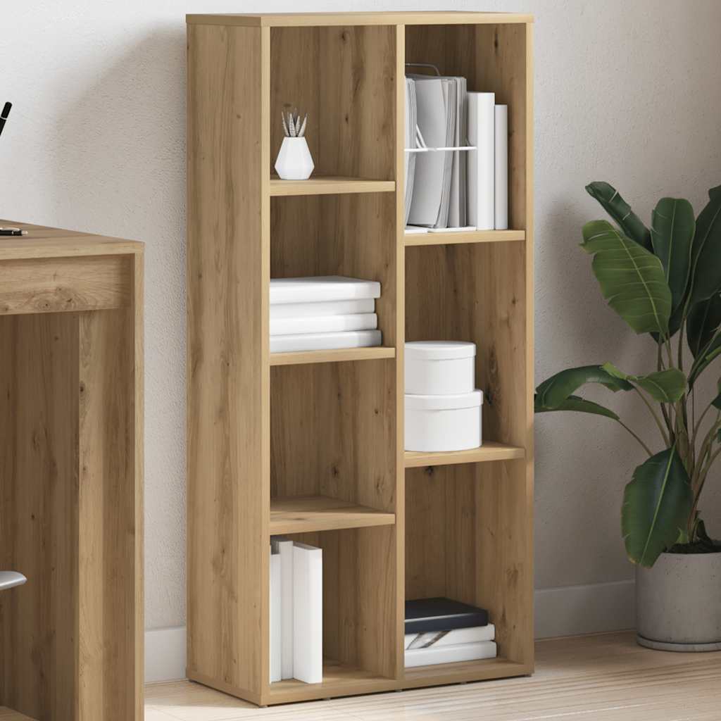 Vidaxl boekenkast 50x25x104 cm artisanaal eikenkleur