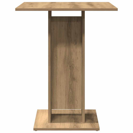 Vidaxl bistrotafel 60x60x75 cm spaanplaat artisanaal eikenkleurig