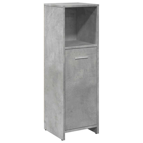 Vidaxl badkamerkast 30x30x95 cm spaanplaat betongrijs