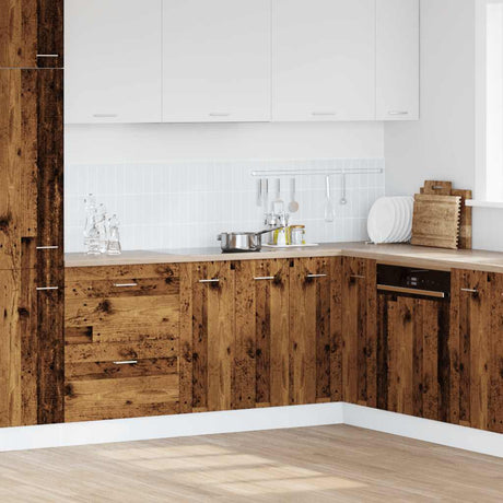 Vidaxl onderkast lyon 60x46x81,5 cm bewerkt hout oud houtkleurig