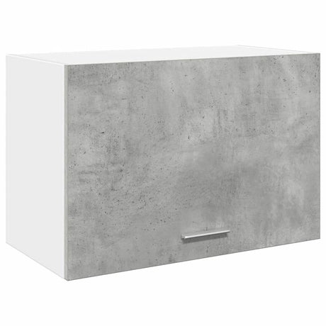 Vidaxl bovenkast lyon 60x31x40 cm bewerkt hout betongrijs