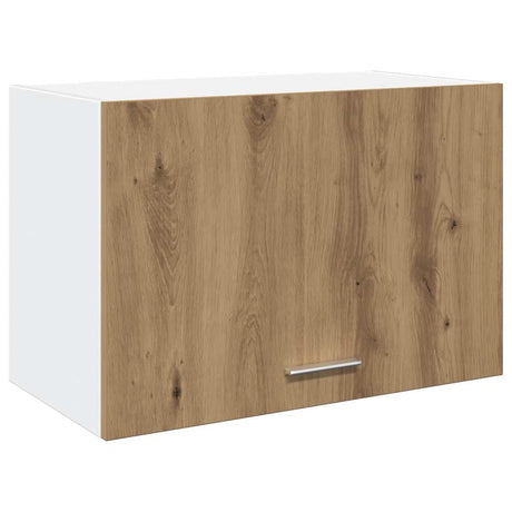 Vidaxl bovenkast lyon 60x31x40 cm bewerkt hout artisanaal eikenkleur