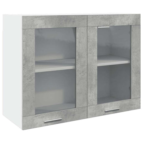 Vidaxl bovenkast lyon 80x31x60 cm betongrijs