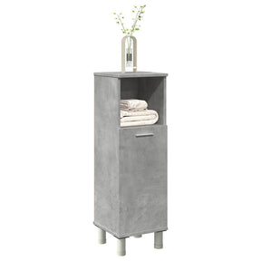 Vidaxl badkamerkast 30x30x95 cm spaanplaat betongrijs