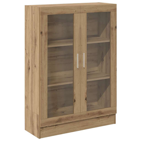 Vidaxl boekenkast 82,5x30,5x115 cm bewerkt hout artisanaal eikenkleur