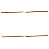 Vidaxl wandschappen 4 st 60x20x1,5 cm bewerkt hout oud houtkleurig