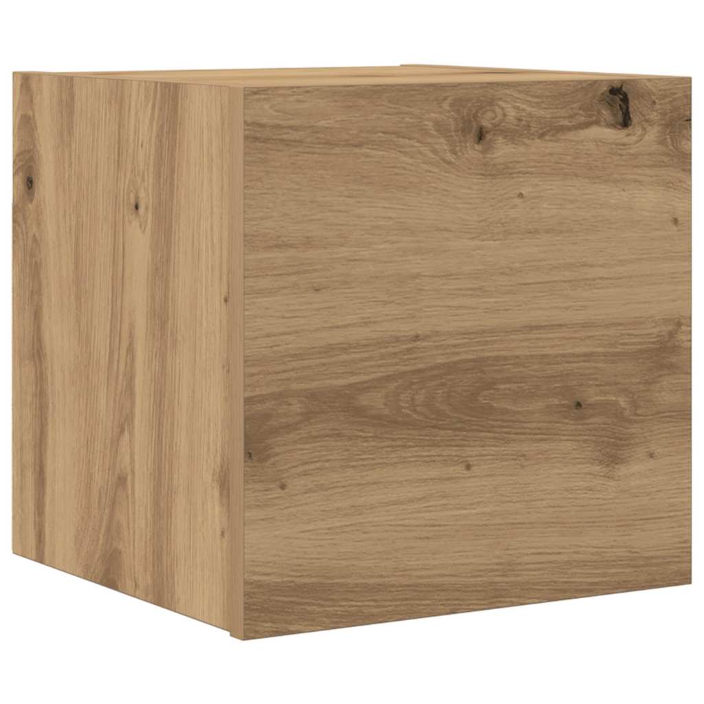 Vidaxl tv-wandmeubel 30,5x30x30 cm artisanaal eikenkleurig
