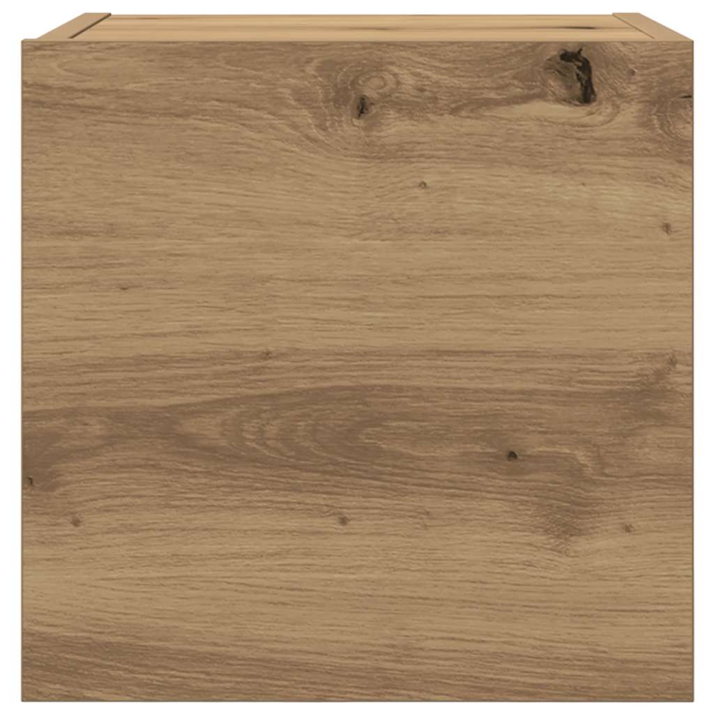 Vidaxl tv-wandmeubel 30,5x30x30 cm artisanaal eikenkleurig