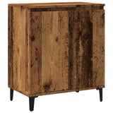 Vidaxl dressoir 60x35x70 cm bewerkt hout oud houtkleurig