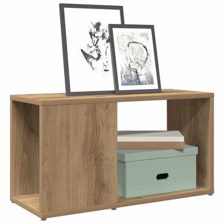 Vidaxl tv-meubel 60x24x32 cm bewerkt hout artisanaal eikenkleur