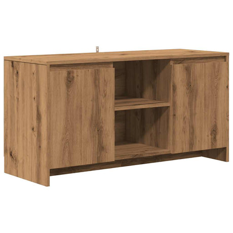 Vidaxl tv-meubel 102x37,5x52,5 cm bewerkt hout artisanaal eikenkleur