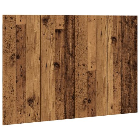 Vidaxl hoofdeinde 120x1,5x80 cm bewerkt hout oud houtkleurig