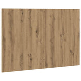 Vidaxl hoofdeinde 120x1,5x80 cm bewerkt hout artisanaal eikenkleur