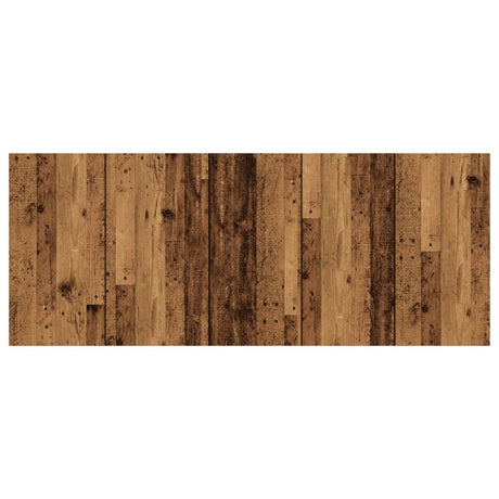 Vidaxl hoofdeinde 200x1,5x80 cm bewerkt hout oud houtkleurig