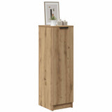 Vidaxl schoenenkast 29,5x35x100,5 cm bewerkt hout artisanaal eiken