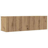 Vidaxl tv-meubels 2 st wandgemonteerd 100x30x30 cm artisanaal eiken
