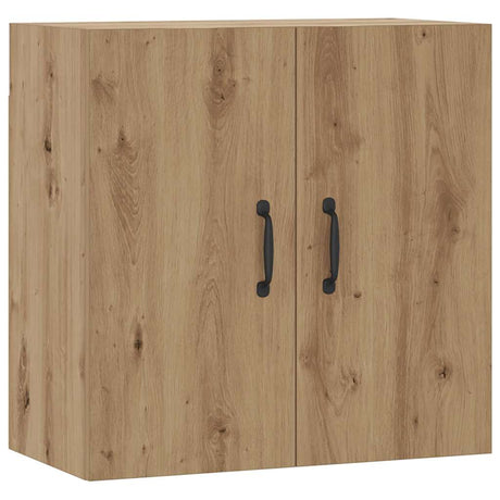Vidaxl wandkast 60x31x60 cm bewerkt hout artisanaal eikenkleurig