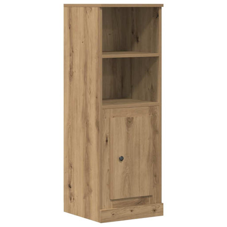 Vidaxl hoge kast 36x35,5x103,5 cm bewerkt hout artisanaal eikenkleurig