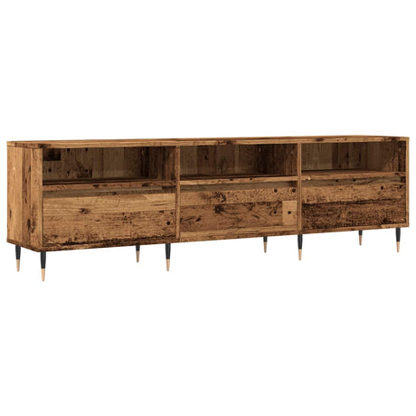 Vidaxl tv-meubel 150x30x44,5 cm bewerkt hout oud houtkleurig