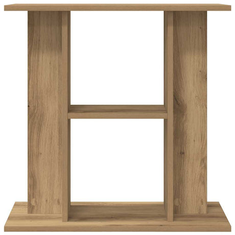 Vidaxl aquariumstandaard 60x30x60cm bewerkt hout artisanaal eikenkleur