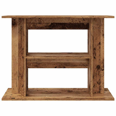 Vidaxl aquariumstandaard oud hout 80x35x60 cm bewerkt hout